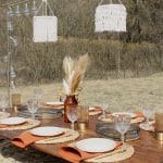 Pikniko dekoras Boho Terracotta