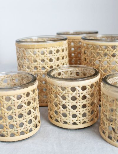 Boho apipintos žvakidės