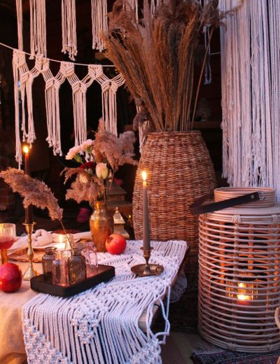 Boho žibintas "Balthazar"