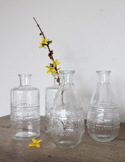 Stiklinės vazelės